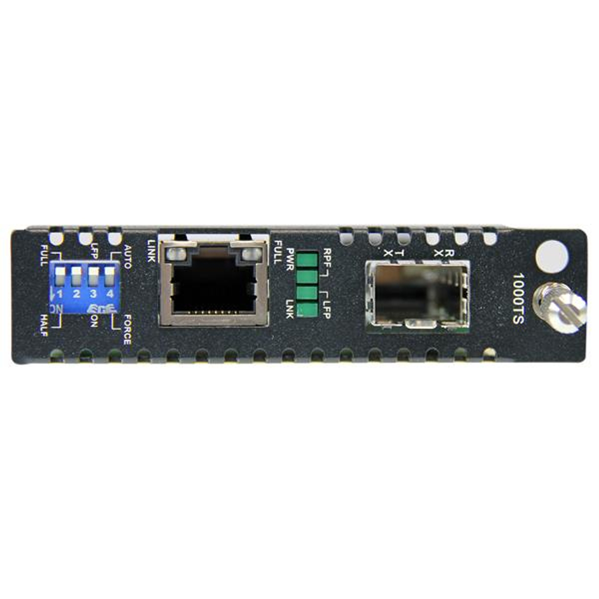 1GB Fiber Media Converter Card SFP Slot