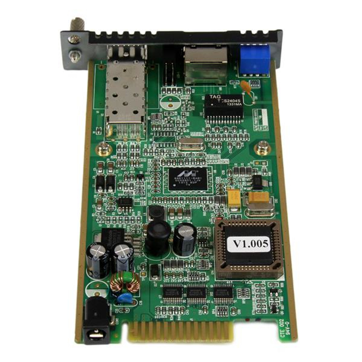 1GB Fiber Media Converter Card SFP Slot