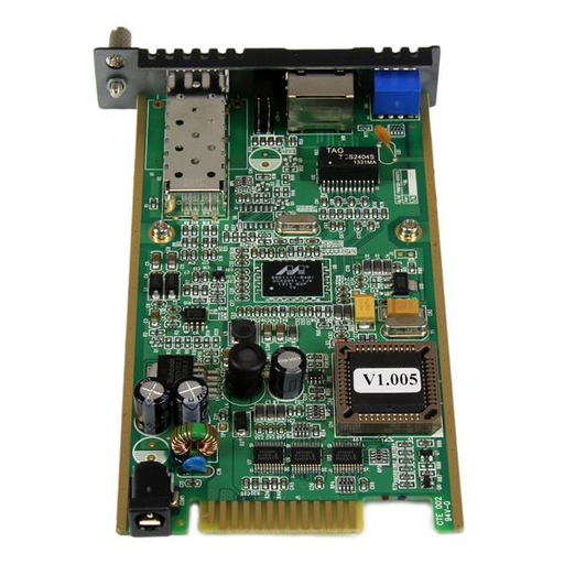 1GB Fiber Media Converter Card SFP Slot