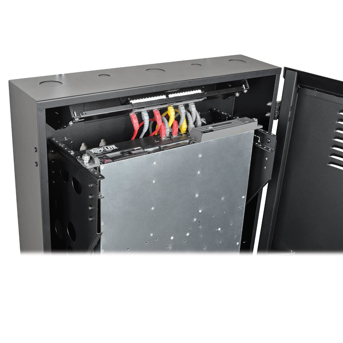 6U WM Low Profile Secure Rack Vertical