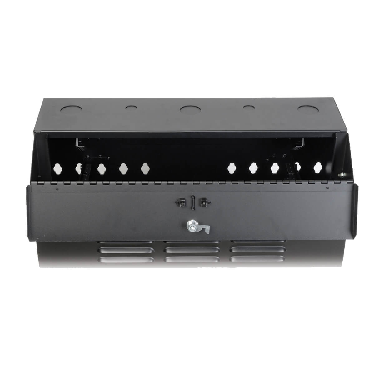 6U WM Low Profile Secure Rack Vertical