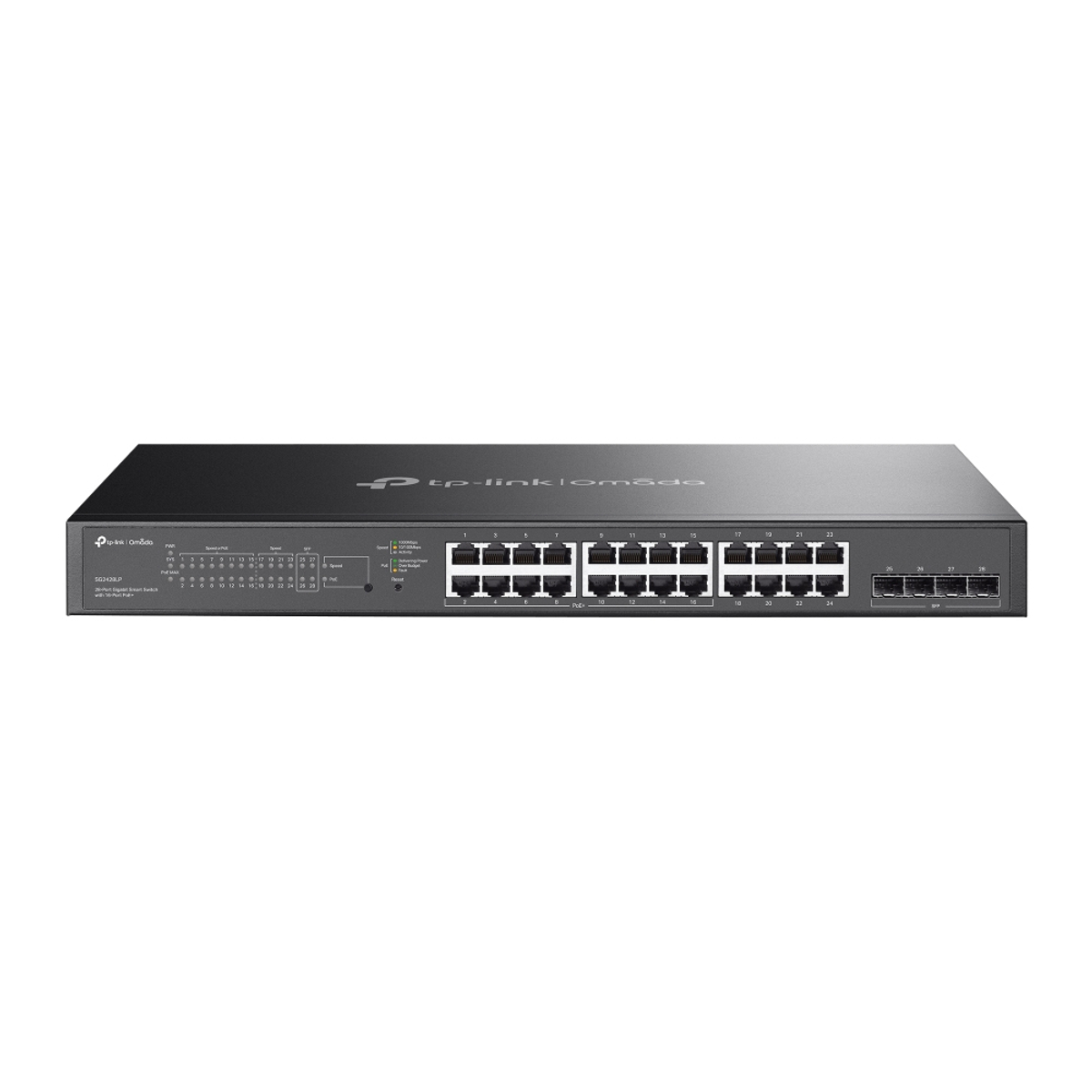 Omada 28-Port Gigabit SS w 16-Port PoE+