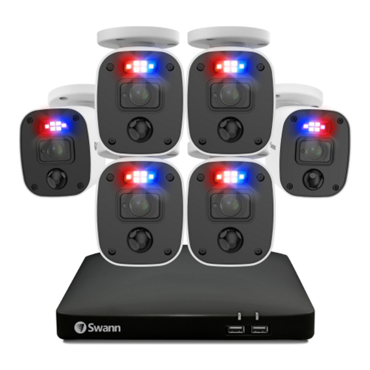 EUK-8 channel 6 bullet cam 2KDVRCCTVkit