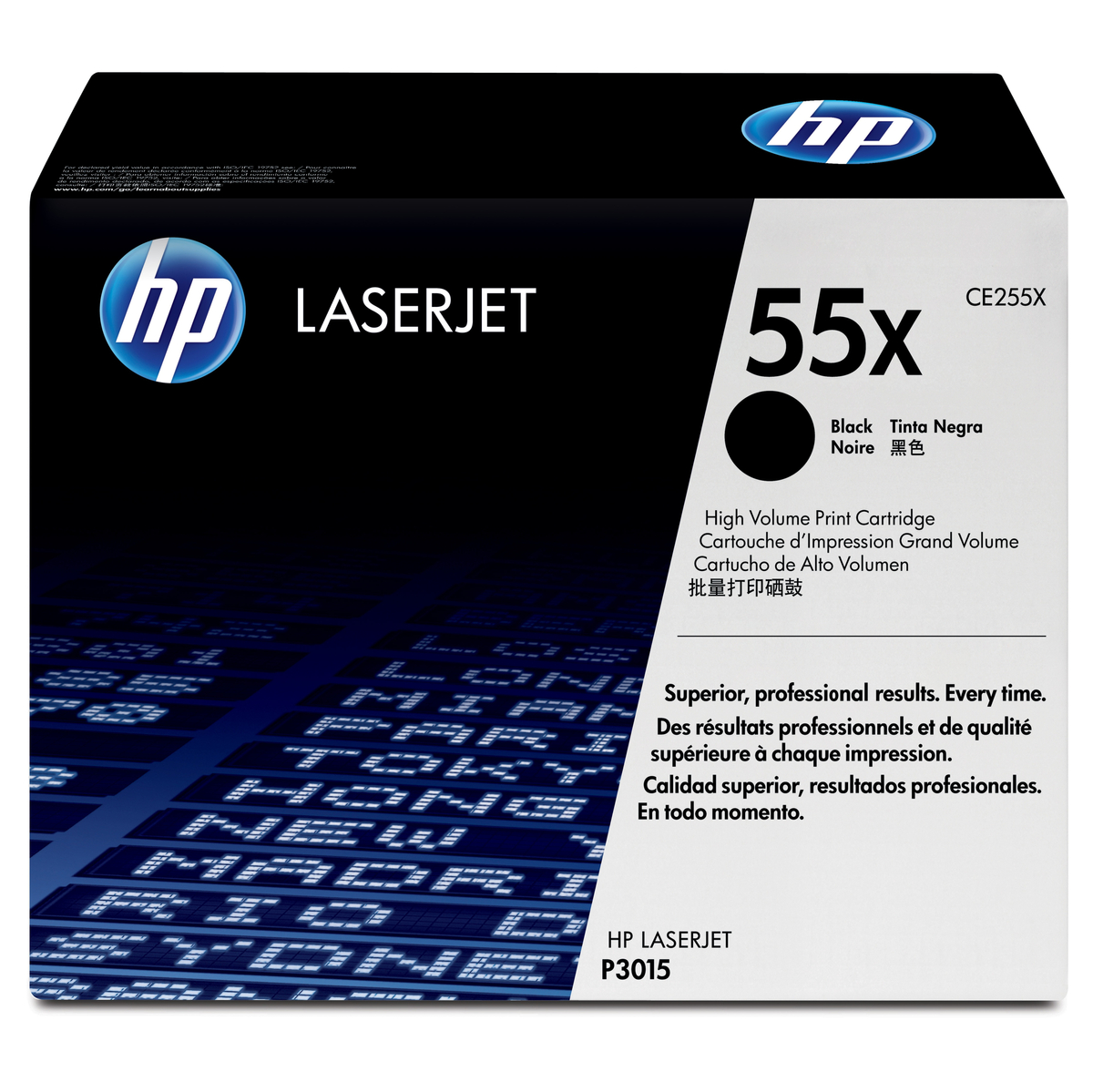 Hp Laserjet Ce255X Black Print Cartridge