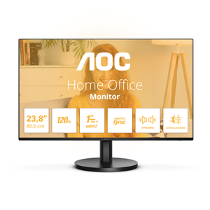 AOC, 23.8" FHD Monitor 100Hz refresh HDMI