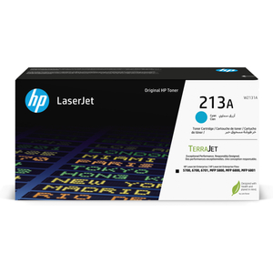 Hewlett Packard, 213A Cyan Toner Cartridge 3K Pages