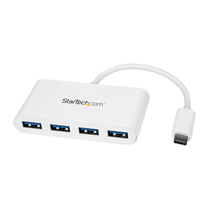 4 Port USB C Hub - C to A - USB 3.0 Hub