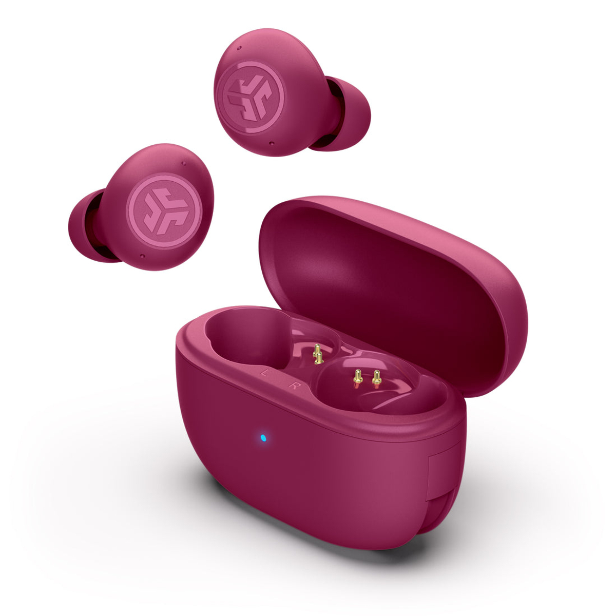 Go Pop ANC True W-less Earbuds - Fuchsia