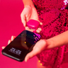Go Pop ANC True W-less Earbuds - Fuchsia