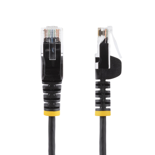 Cable - Black Slim CAT6 Patch Cord 2m