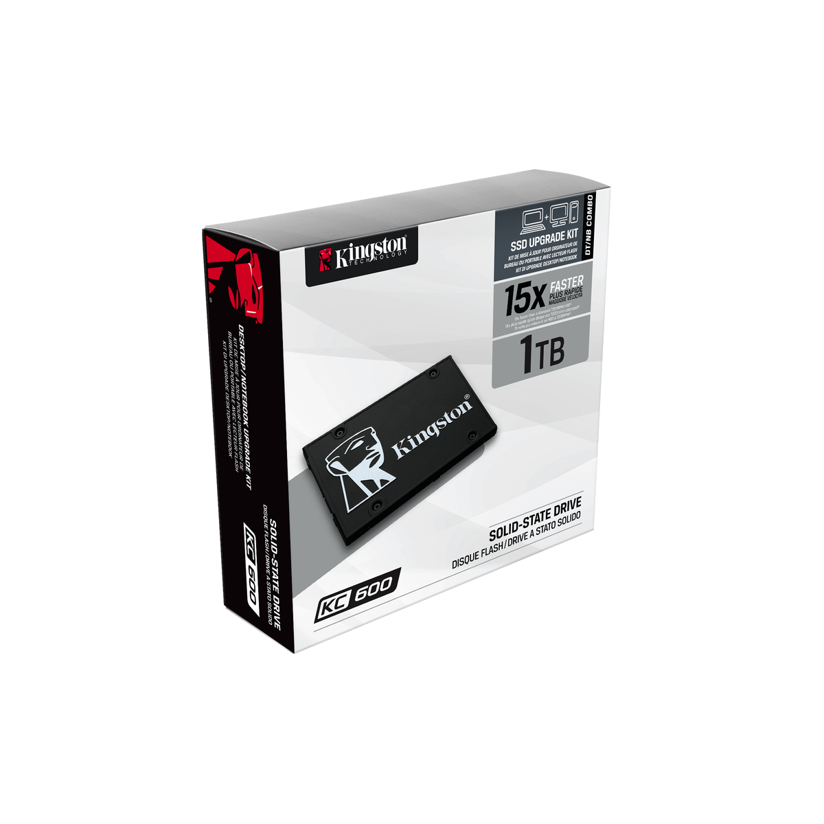 SSD Int 1024GB KC600 SATA3 2.5in