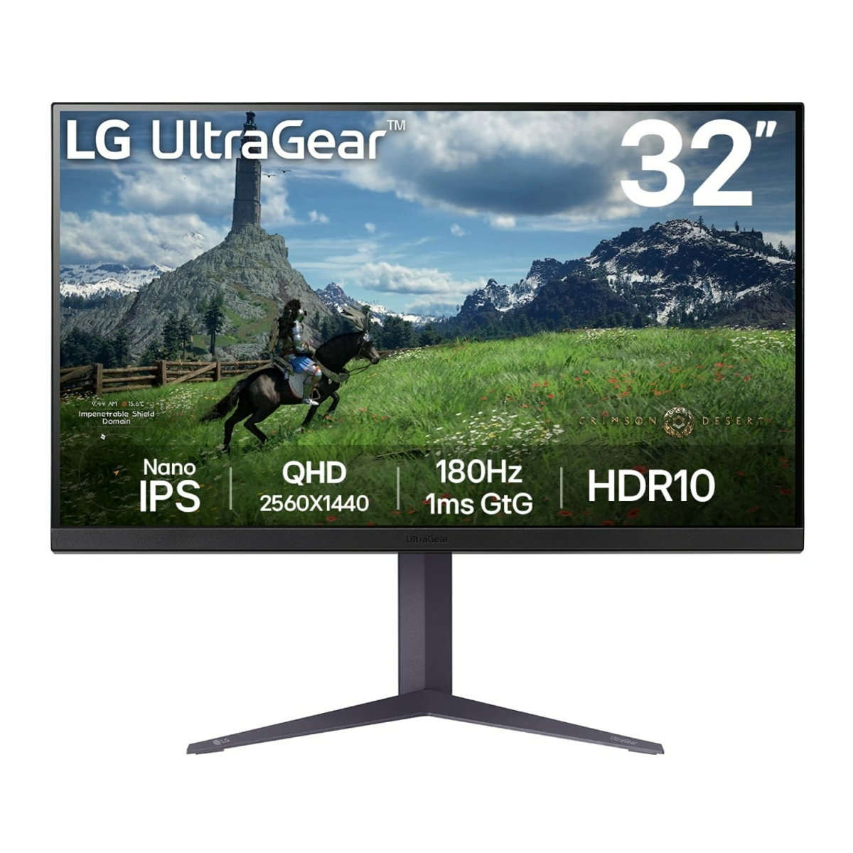 32GS85Q-B.AEK HDMI x2 DisplayPort