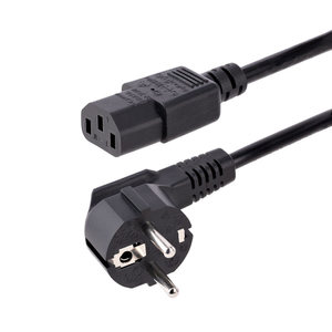 1m Power Cord EU Schuko to C13 Cable