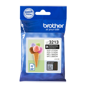 Brother, LC3213BK Black 400 Pages Ink