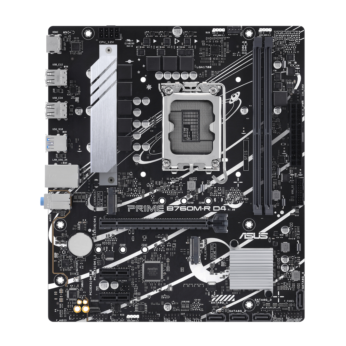 MB INT 1700 B760M-R Prime D4 MATX