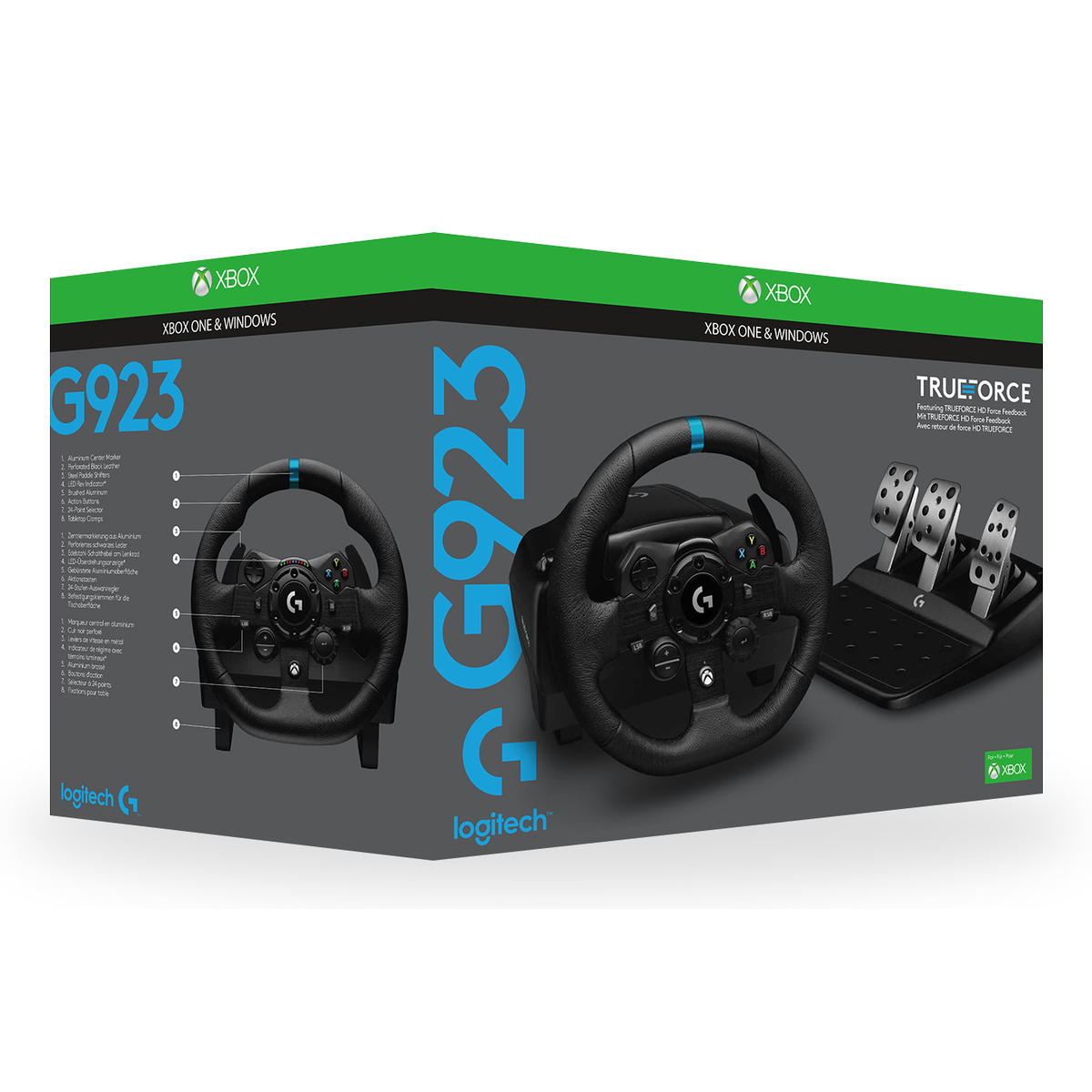 G923 Racing Wheel and Pedals Xbox & PC