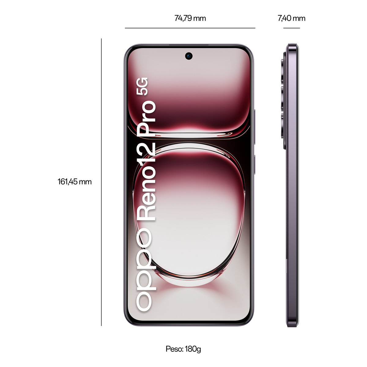 OPPO Reno12 Pro 5G - Nebula Black