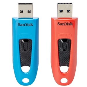 FD 64GB Ultra USB 3.0 2-Pack (Blue/Red)