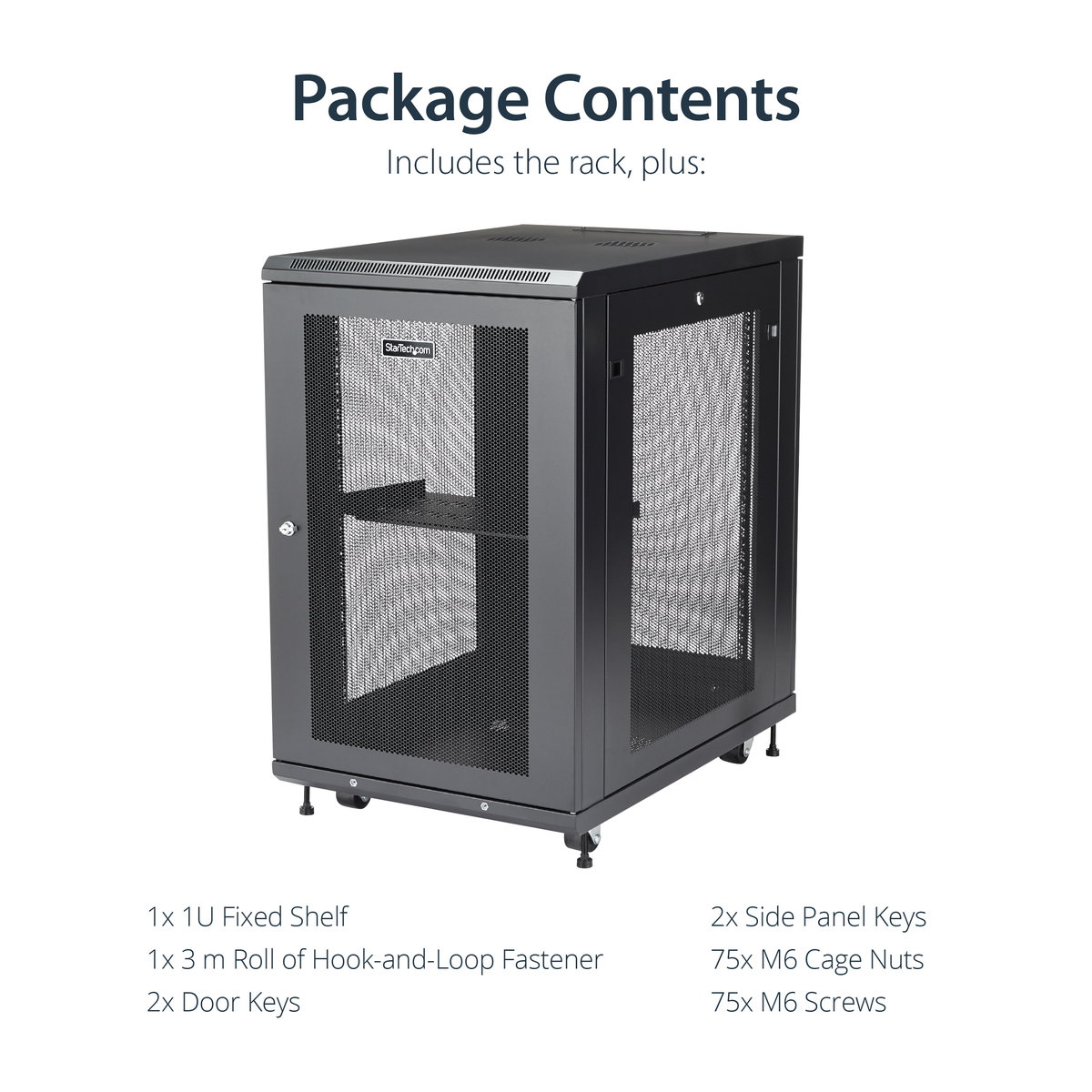 Server Rack Cabinet - 31in Deep - 18U