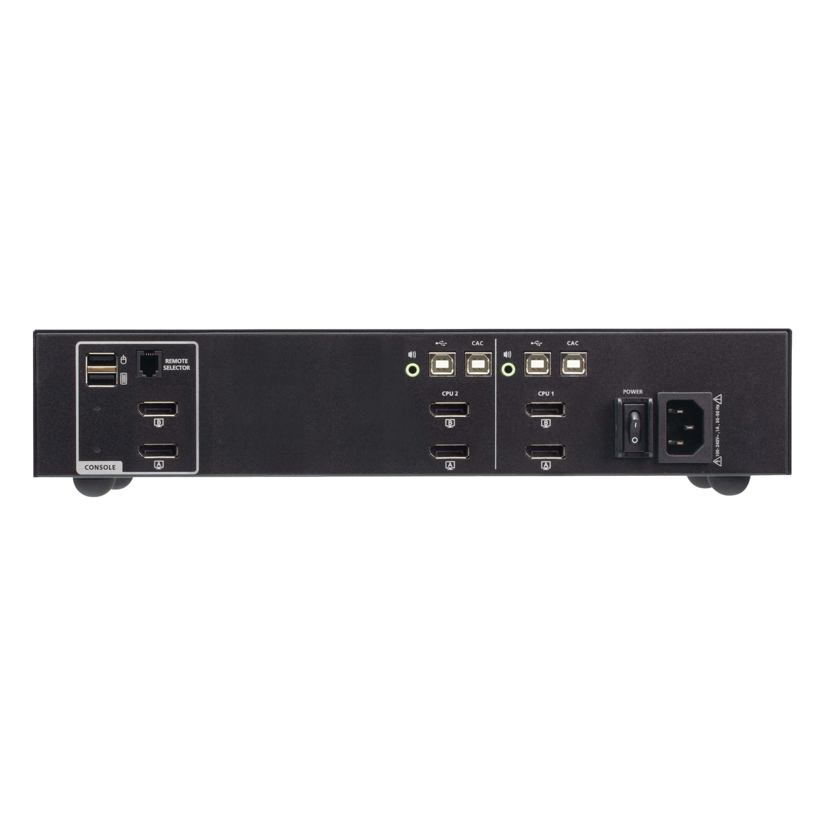 2P USB Dual DP PP4 Secure KVM CAC