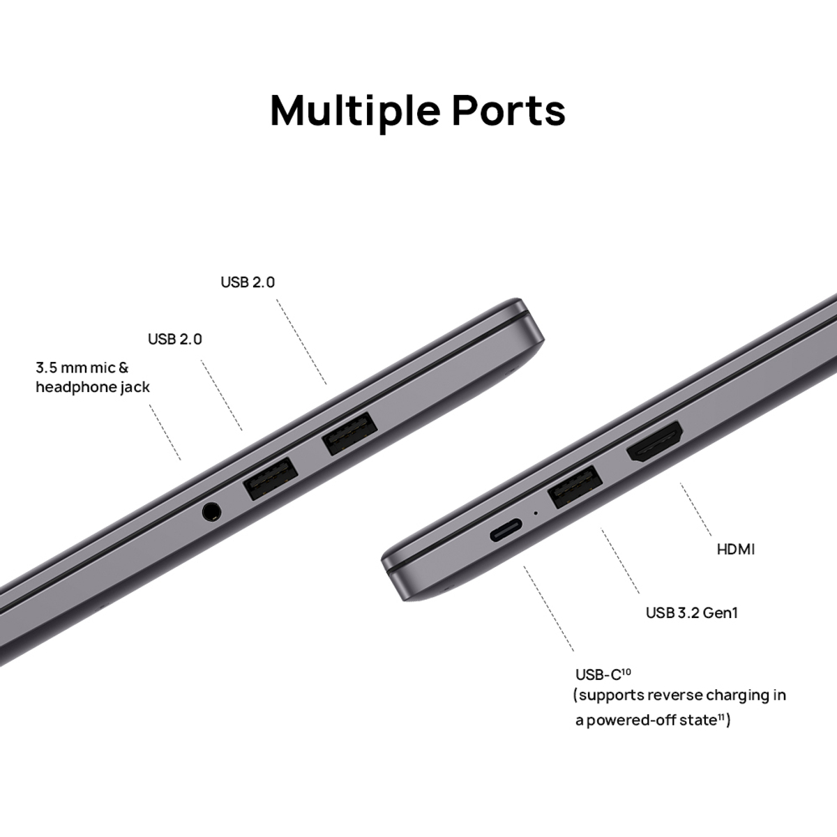 MateBook D15 i3 8GB + 256GB
