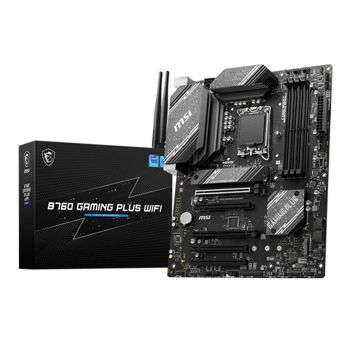 MB INT LGA1700 B760 GAM PLUS WIFI D5 ATX