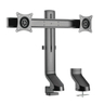 Dual-Display Monitor Arm W/Clamp 17-27In