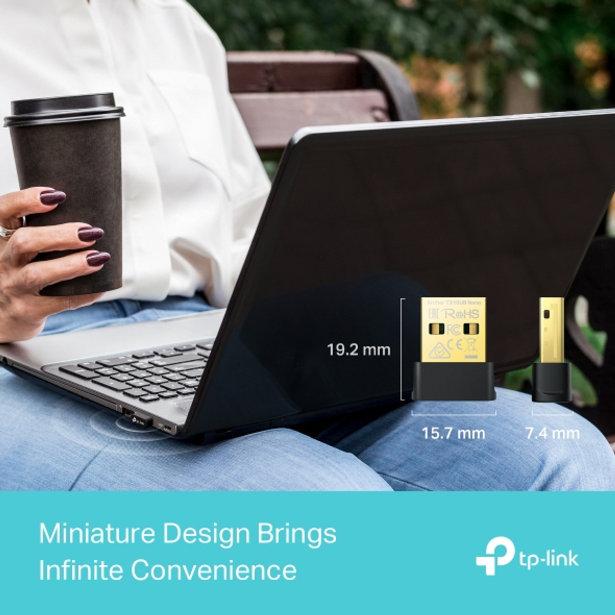 AX900 Nano Wi-Fi 6 Bluetooth USB Adapter
