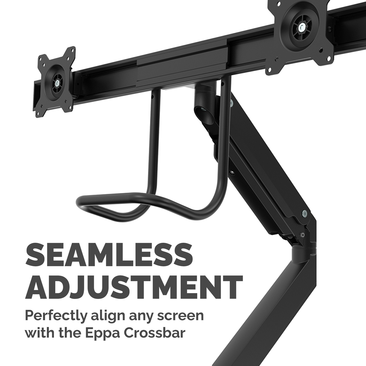 Eppa Crossbar Monitor Arm - Black