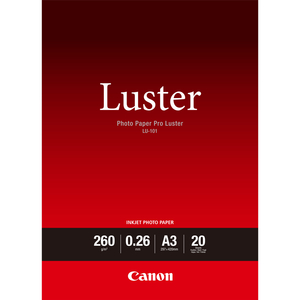 Canon, LU-101 A3 Luster Paper 20 Sheets