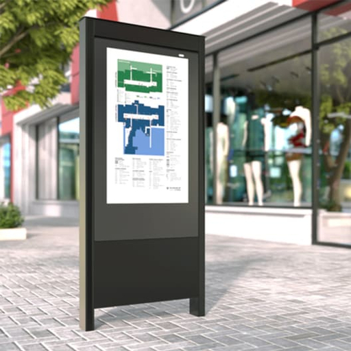 Outdoor Portrait Kiosk For LG 9xe4 BLA