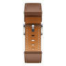 Brown Flat Tail Leather Strap 22mm