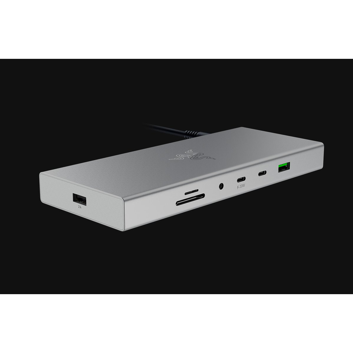 USB 4 Dock - Mercury White - UK