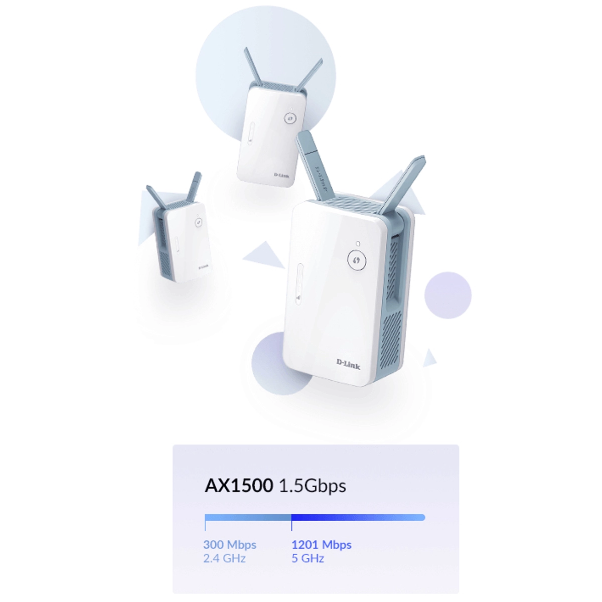 EAGLE PRO AI AX1500 Mesh Range Extender