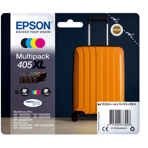 Epson, 405XL MULT PK BK/C/M/Y Ink