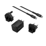 WALL CHARGER 20W EU UK US +USB-C/C Cable