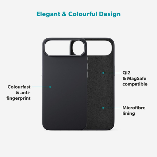 Epico SiliconeMag+ Case iP 17 Air -Black
