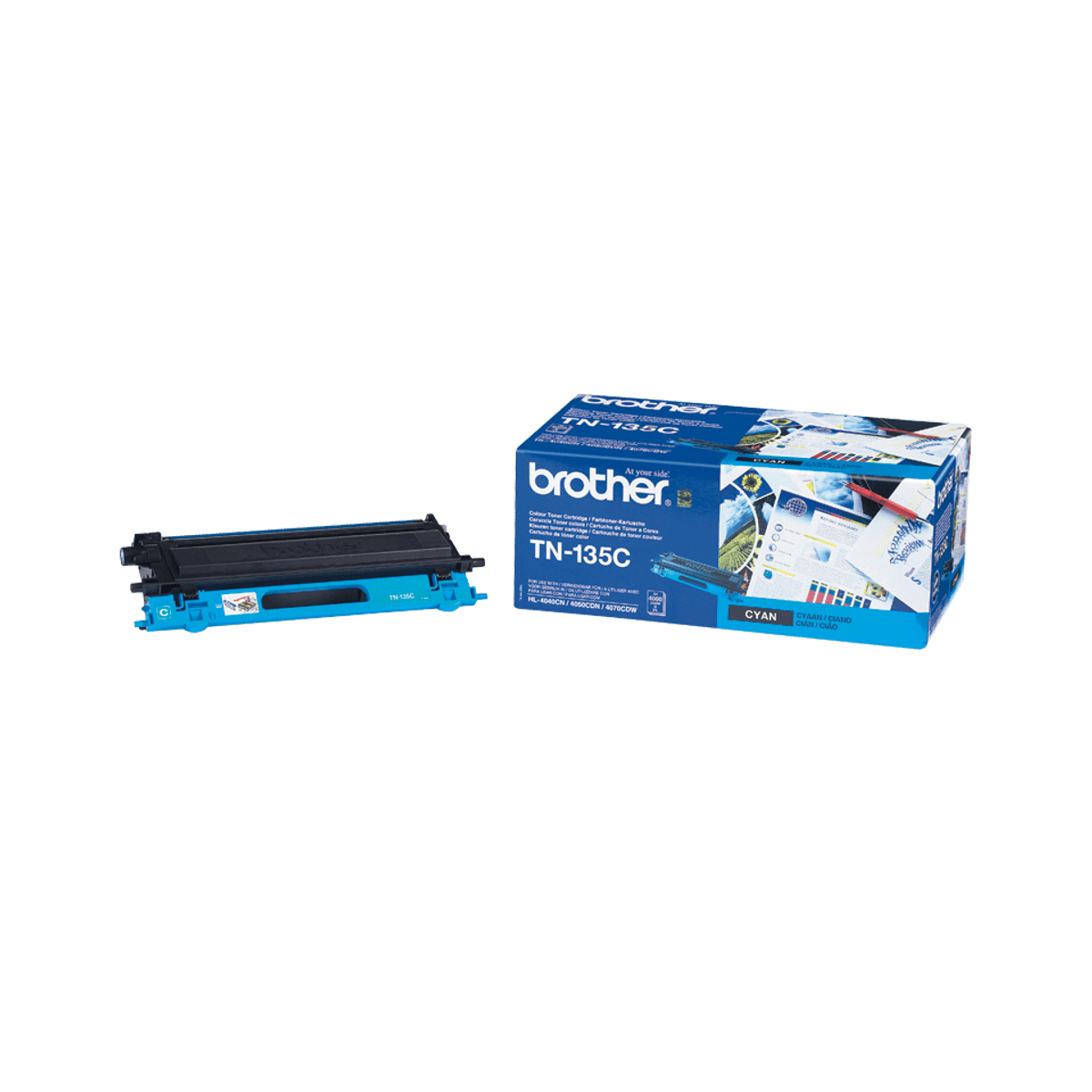 TN135C Cyan 4k Pages Toner