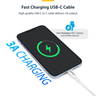 3m White USB-C Charging Cable, 60W PD
