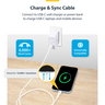 3m White USB-C Charging Cable, 60W PD