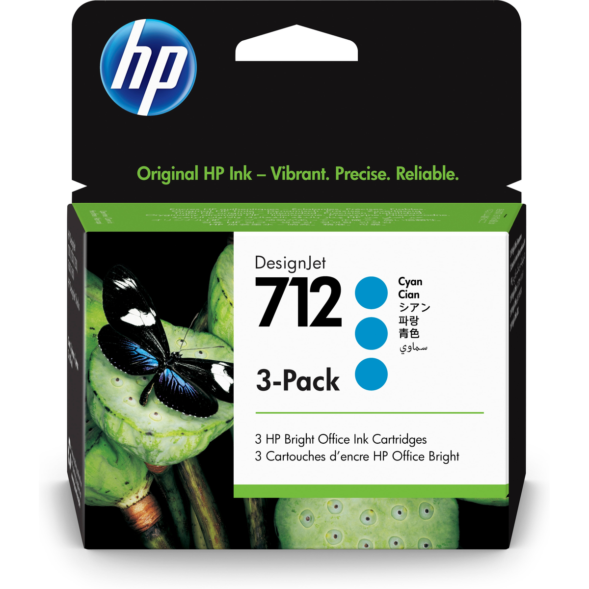 No 712 Cyan Ink Cartridge 29 ml