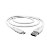 Essentials USB-C USB-A 2.0 Cable Whte 1m