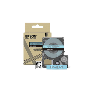 Epson, 4LAS Gray on Soft Blue Tape 12mm