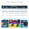 24 Monitor Privacy Screen Hanging