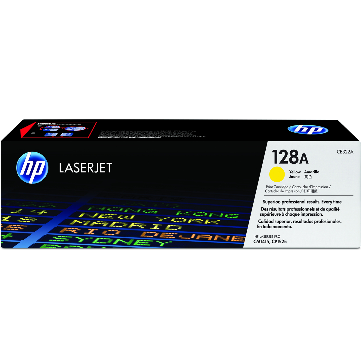Hp 128A Yellow Laserjet Print Cartridge