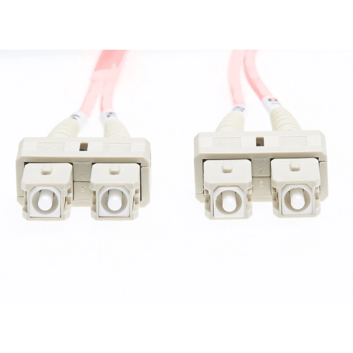 1m SC-SC OM1 Multimode Fibre Optic Duple