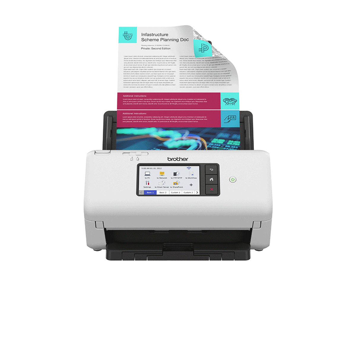 ADS-4700W Desktop Document Scanner