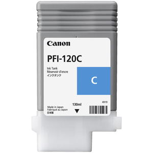 Canon, PFI120C Cyan Ink Cartridge 130ml