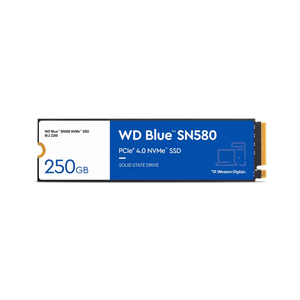 WD, SSD Int 2TB Blue SN580 PCIE G4 M.2