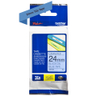 TZE551 24mm Black On Blue Label Tape